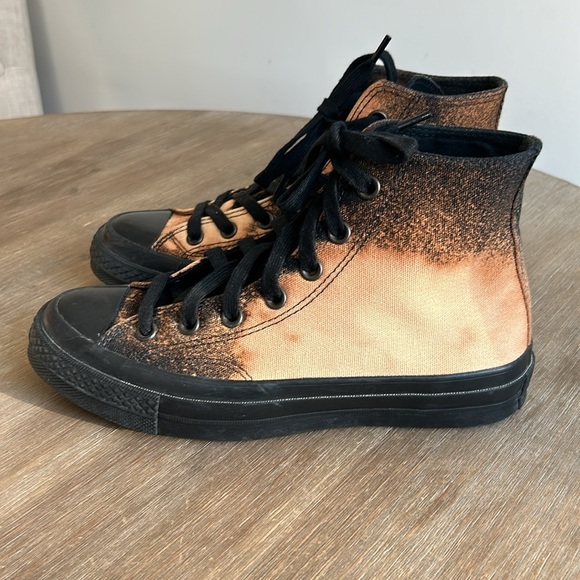 Converse Chuck Taylor Bleached Style Hi Tops Women size 7.5 - Picture 17 of 17